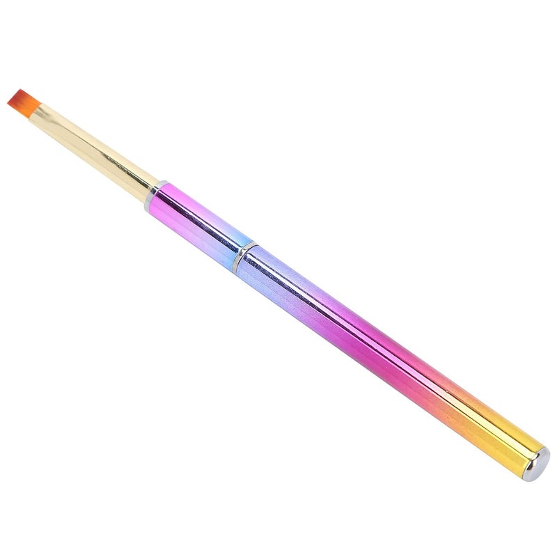 Professional Nail Art Brush Set 3 Pack Flat Pen For DIY Salon Quality Face Body Painting - Image 4
